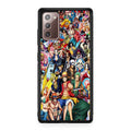 One Piece Characters In New World Galaxy Note 20 Case