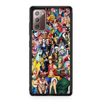 One Piece Characters In New World Galaxy Note 20 Case