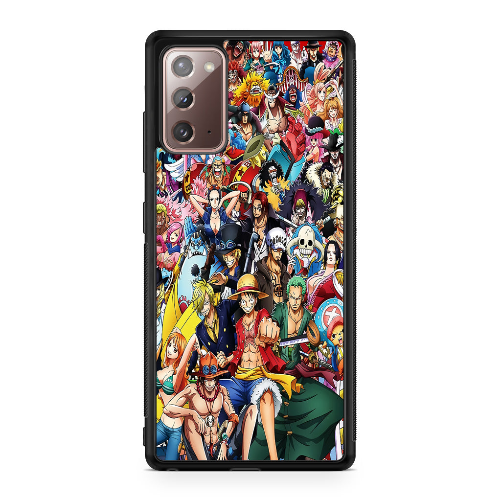 One Piece Characters In New World Galaxy Note 20 Case