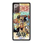 One Piece Comic Straw Hat Pirate Galaxy Note 20 Case