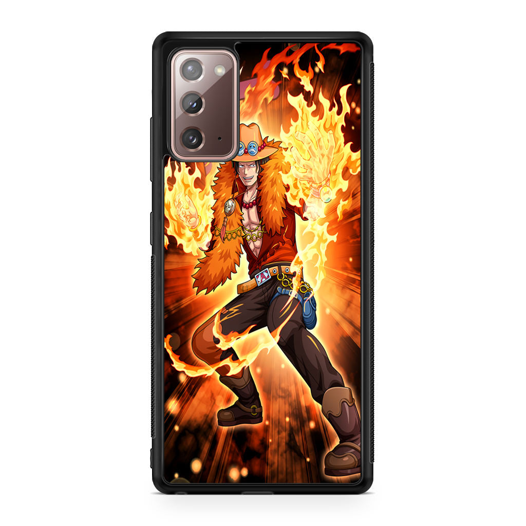 Portgas D Ace Fire Power Galaxy Note 20 Case