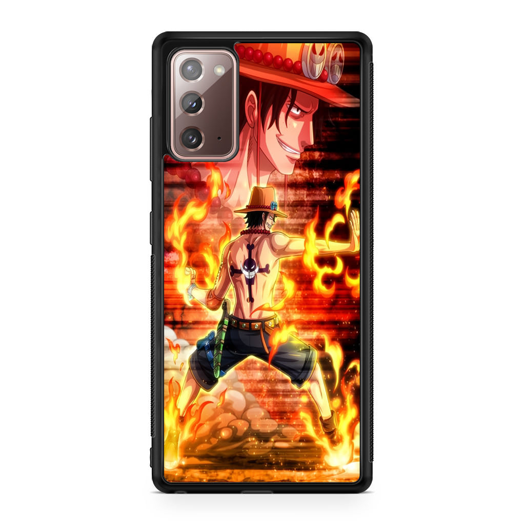 Portgas D Ace One Piece Galaxy Note 20 Case