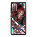 Red Hair Shanks Galaxy Note 20 Case