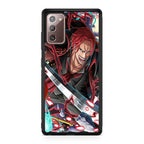 Red Hair Shanks Galaxy Note 20 Case