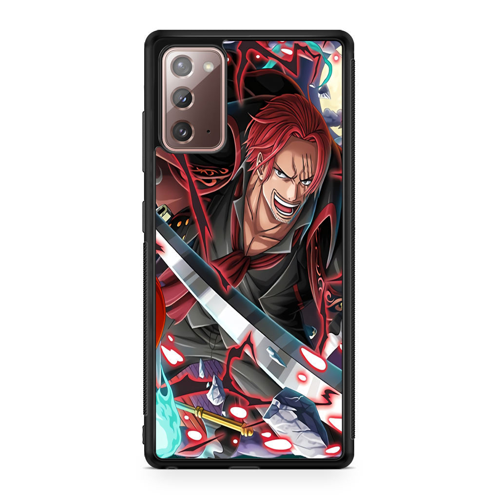 Red Hair Shanks Galaxy Note 20 Case
