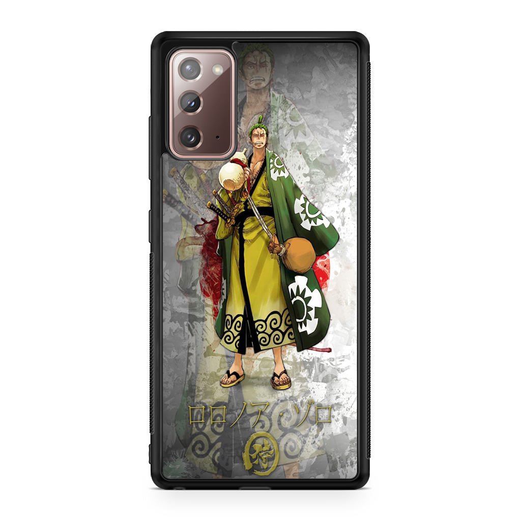 Roronoa Zoro Arc Wano Galaxy Note 20 Case