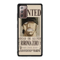 Roronoa Zoro Bounty Galaxy Note 20 Case