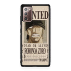 Roronoa Zoro Bounty Galaxy Note 20 Case