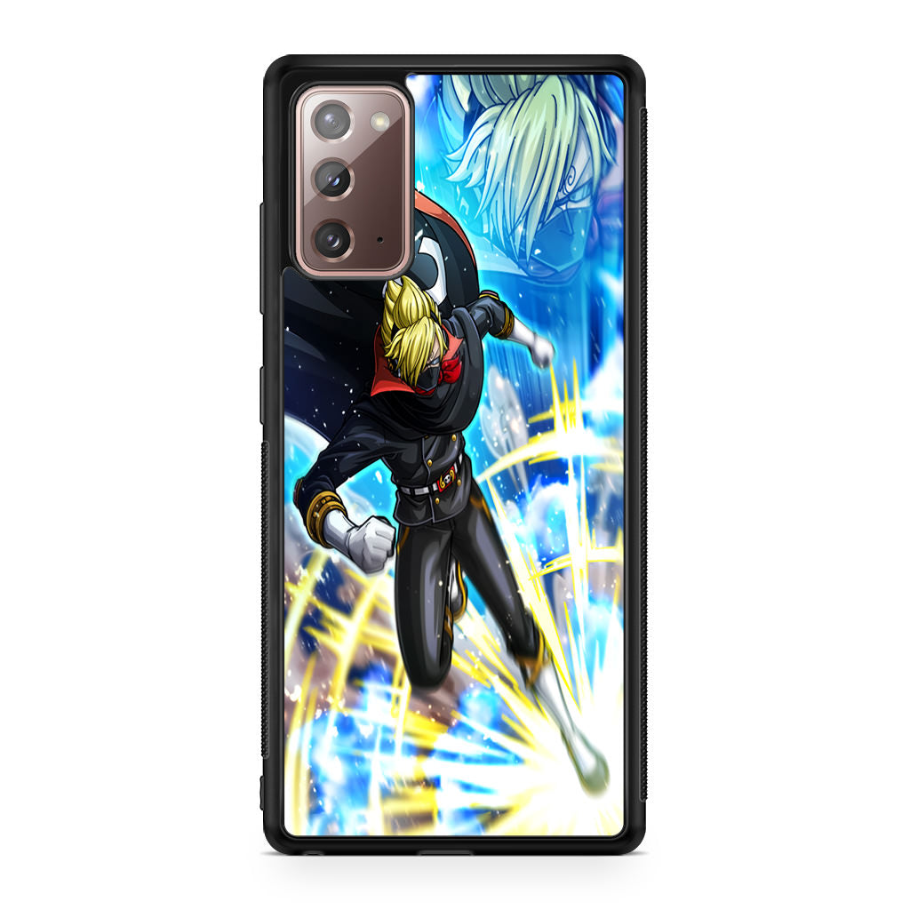 Sanji In Stealth Black Suit Galaxy Note 20 Case