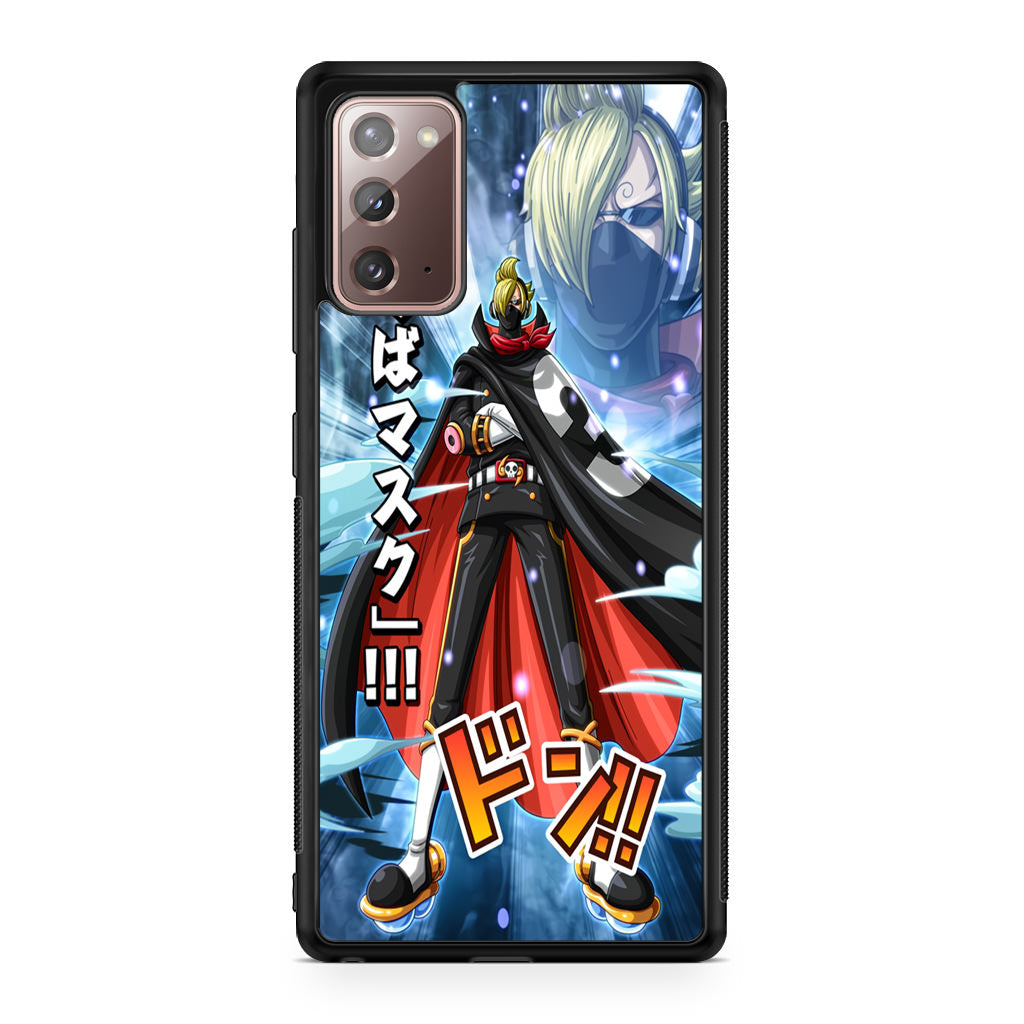 Stealth Black Sanji Galaxy Note 20 Case