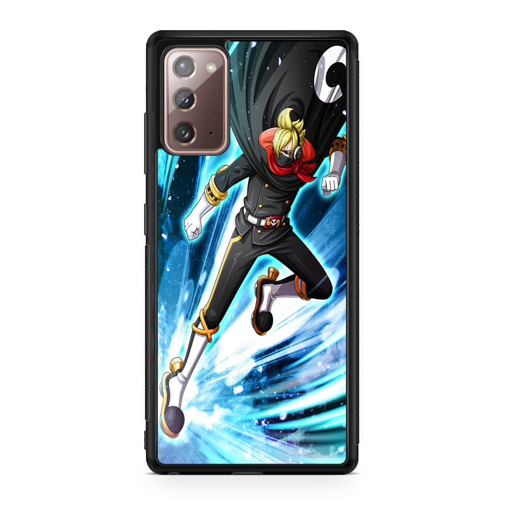 Stealth Black Vinsmoke Sanji Galaxy Note 20 Case