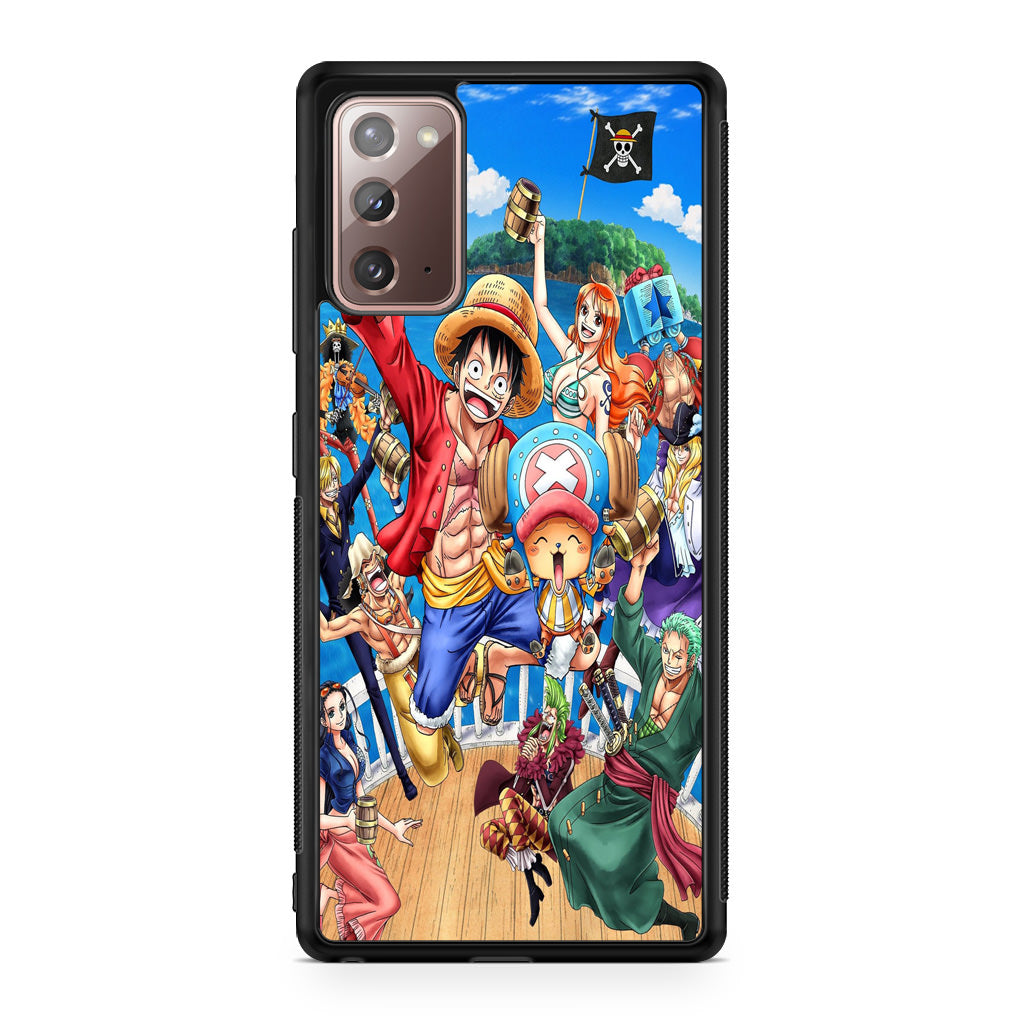 Straw Hat Pirates And Allies Galaxy Note 20 Case