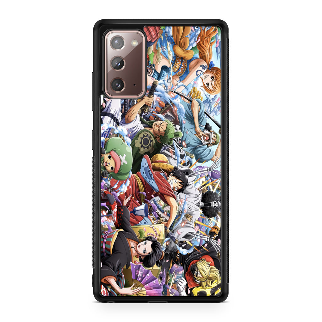 Straw Hat Pirates Arc Wano Galaxy Note 20 Case