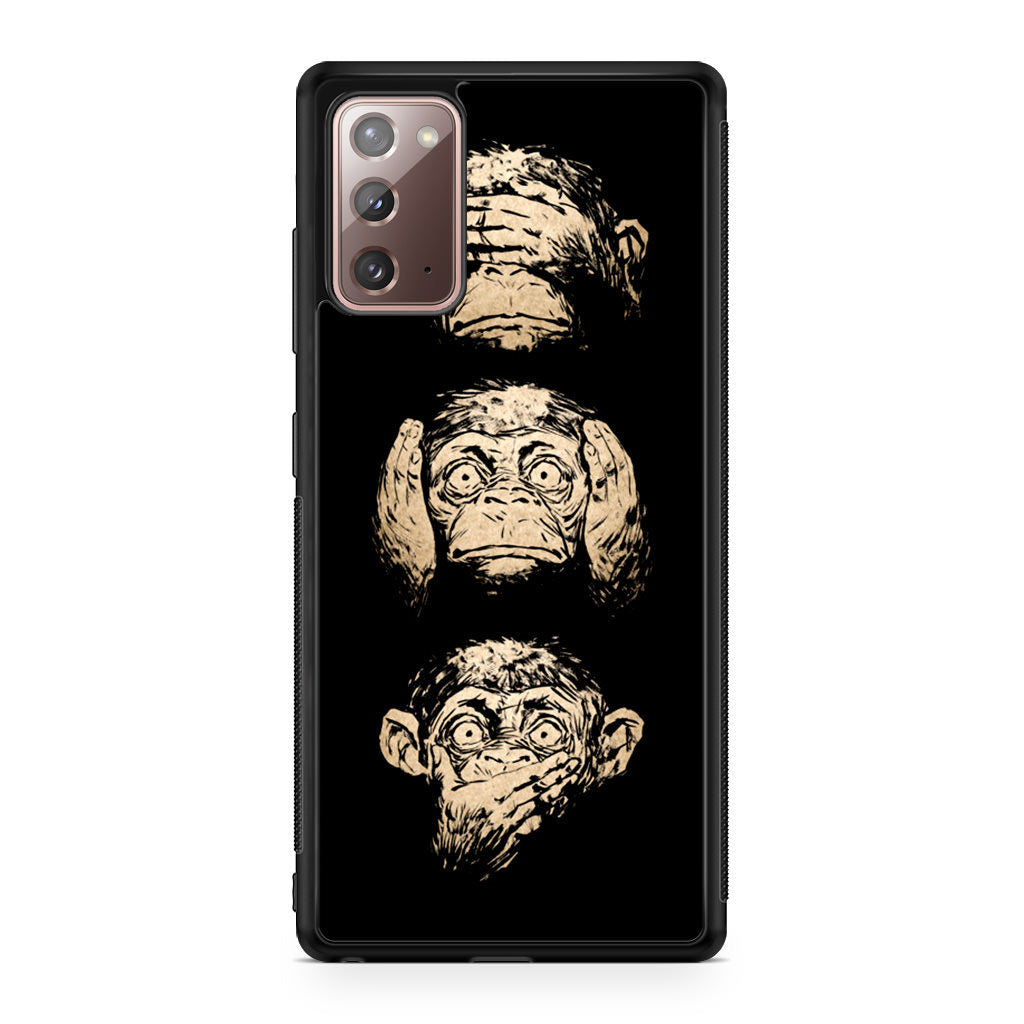3 Wise Monkey Galaxy Note 20 Case