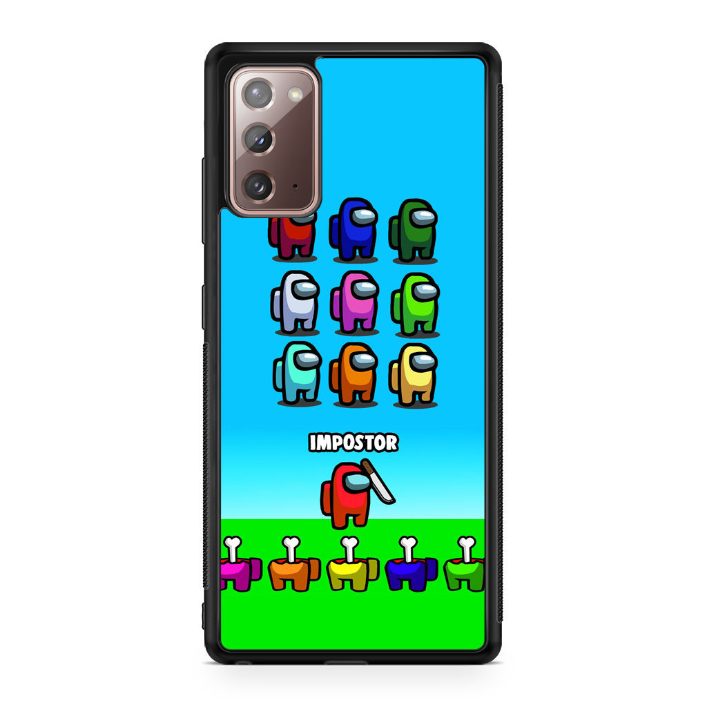 Among Us Galaxy Note 20 Case