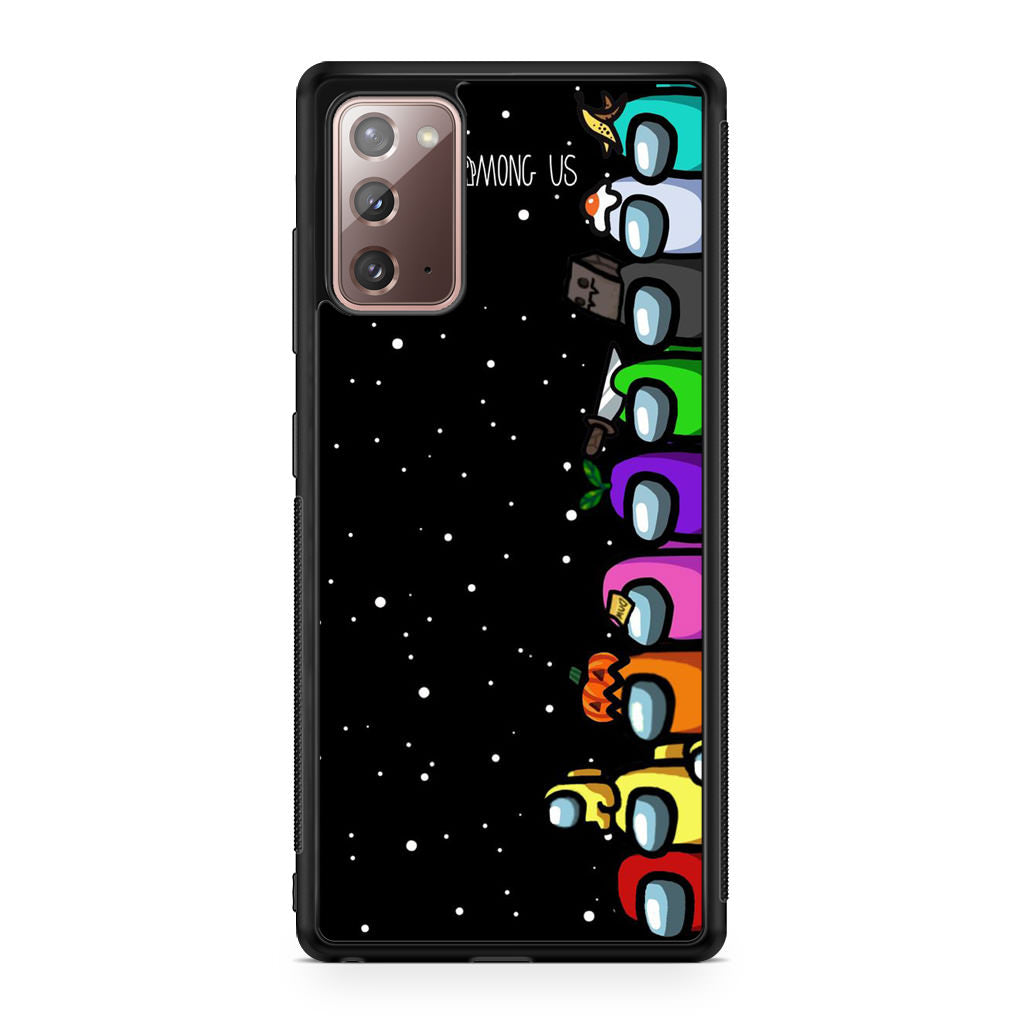 Among Us Crewmate Galaxy Note 20 Case