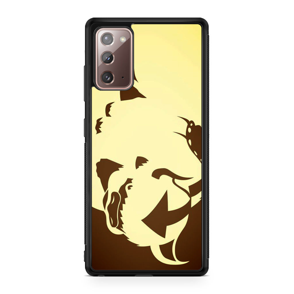 Avatar Appa Bison Galaxy Note 20 Case