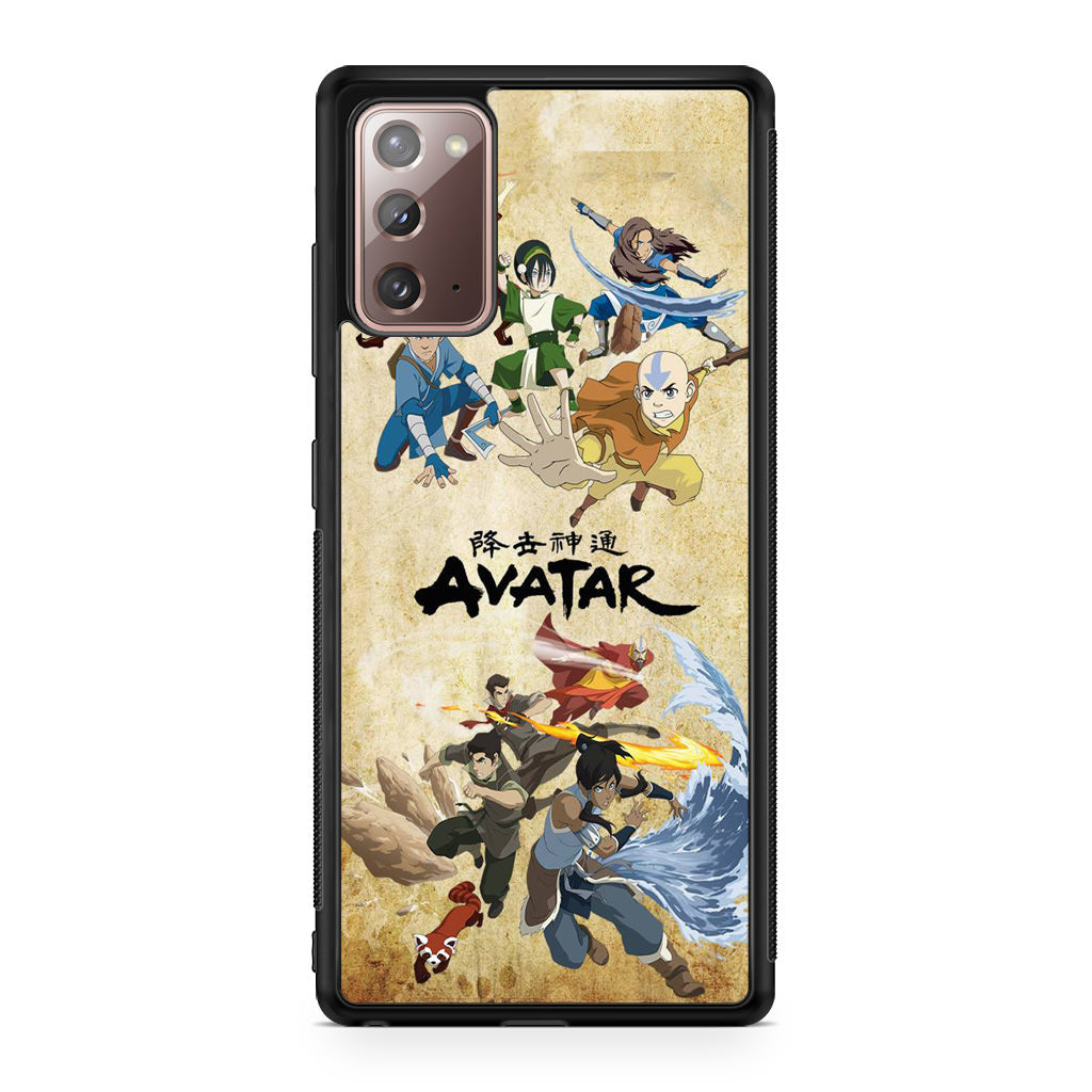 Avatar The Last Airbender & The Legend Of Korra Galaxy Note 20 Case