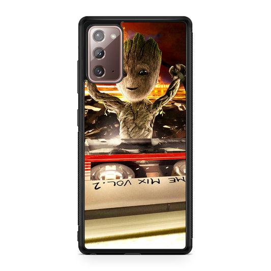 Baby Groot Mix Vol 2 Galaxy Note 20 Case