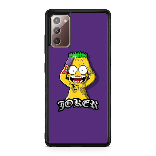 Bart Joker Galaxy Note 20 Case