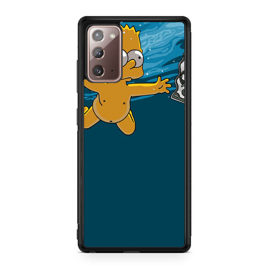 Bart Swimming For Money Galaxy Note 20 Case
