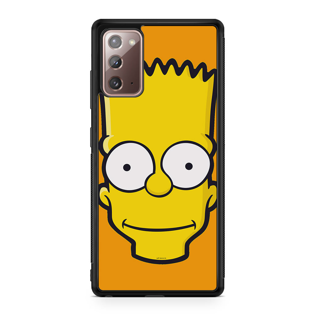 Bart Yellow Face Galaxy Note 20 Case