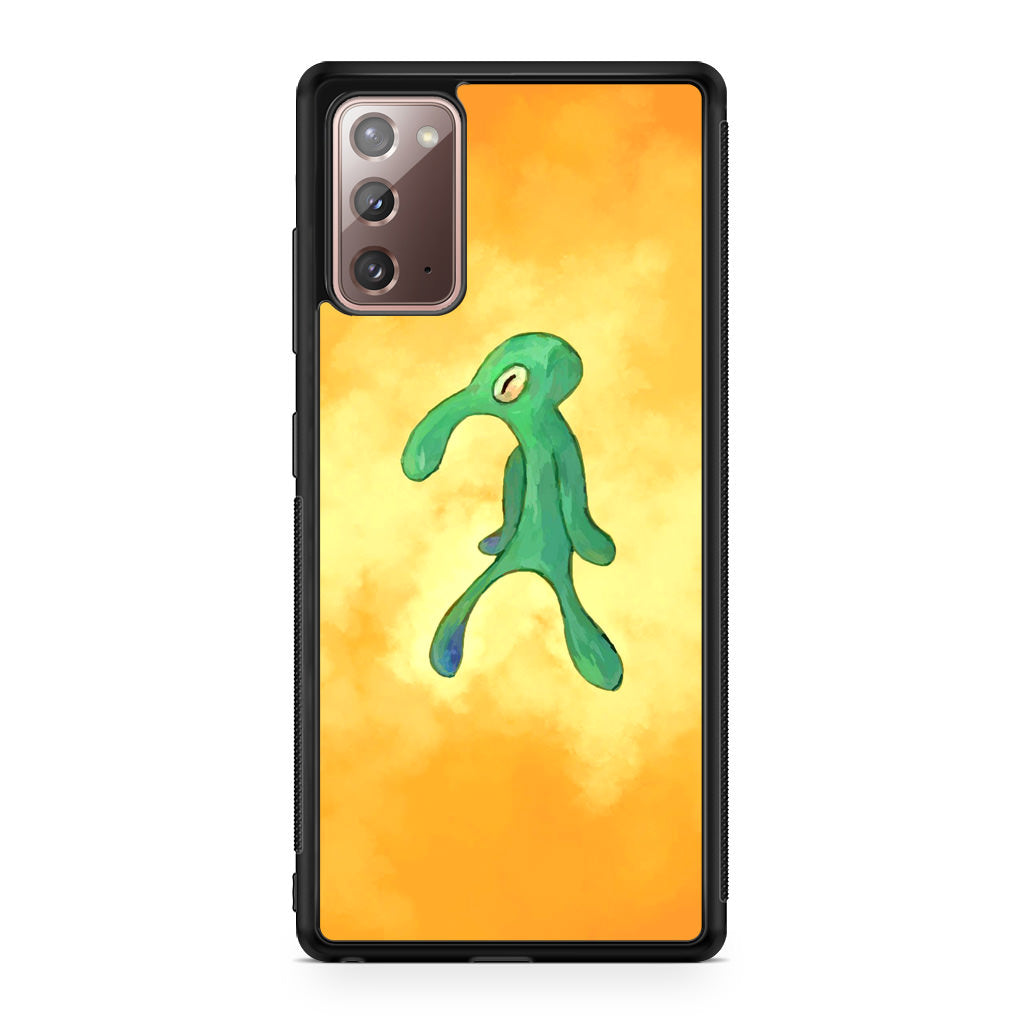 Bold and Brash Squidward Painting Galaxy Note 20 Case