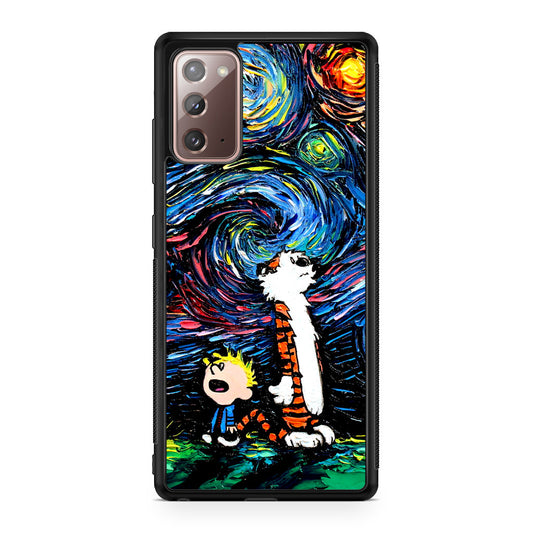 Calvin Art At Starry Night Galaxy Note 20 Case