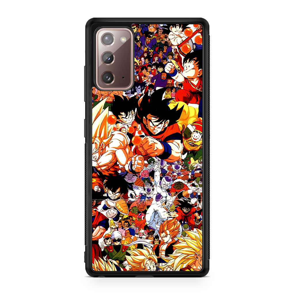 Dragon Ball All Characters Galaxy Note 20 Case