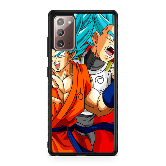 Dragon Ball Super SSGSS Goku And Vegeta Galaxy Note 20 Case