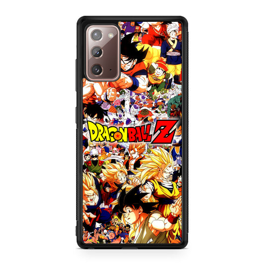 Dragon Ball Z All Characters Galaxy Note 20 Case