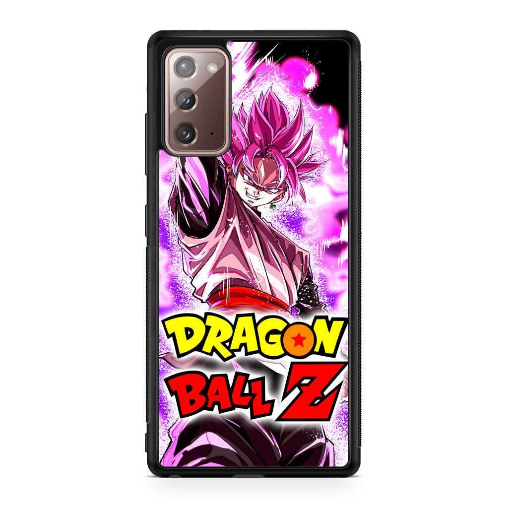 Dragon Ball Z Son Goku Black Rose Saiyan Galaxy Note 20 Case