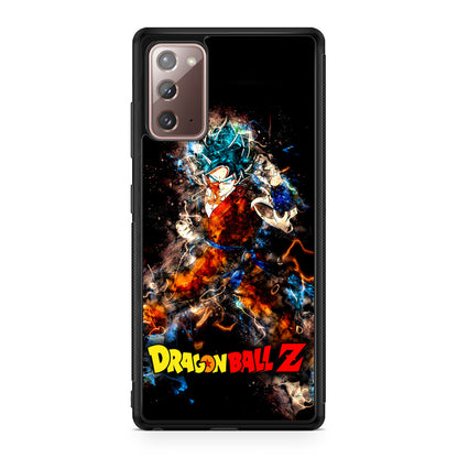 Dragonball Z Super Goku Galaxy Note 20 Case
