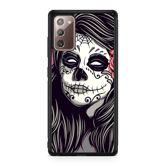 Girl Skull Flower Galaxy Note 20 Case