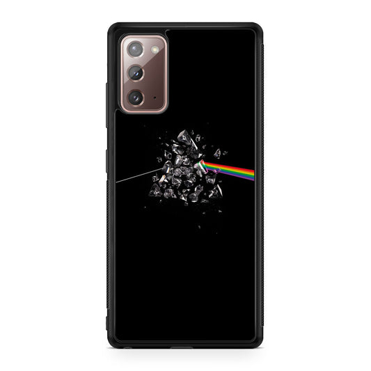 Glass Broken Light Refraction Galaxy Note 20 Case