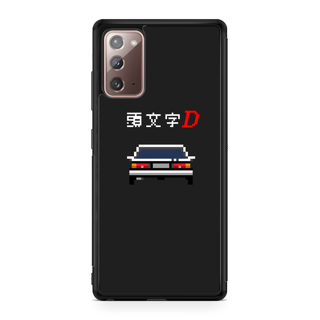 Initial D Pixel Art Galaxy Note 20 Case