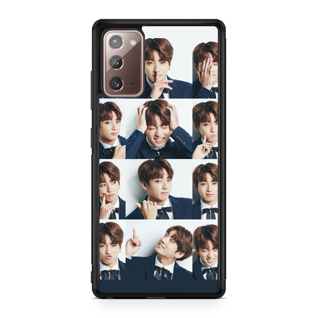 Jungkook Collage Galaxy Note 20 Case
