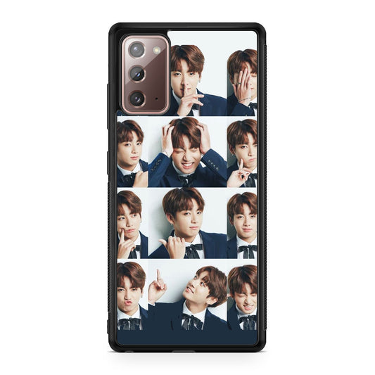 Jungkook Collage Galaxy Note 20 Case