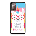 Llama Unicorn Galaxy Note 20 Case