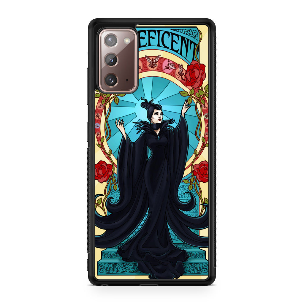 Maleficent With Flower Galaxy Note 20 Case