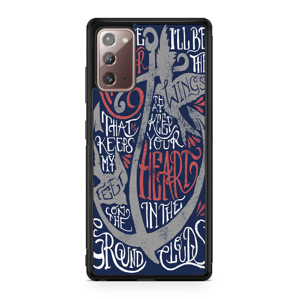 Mayday Parade You Be The Anchor Galaxy Note 20 Case