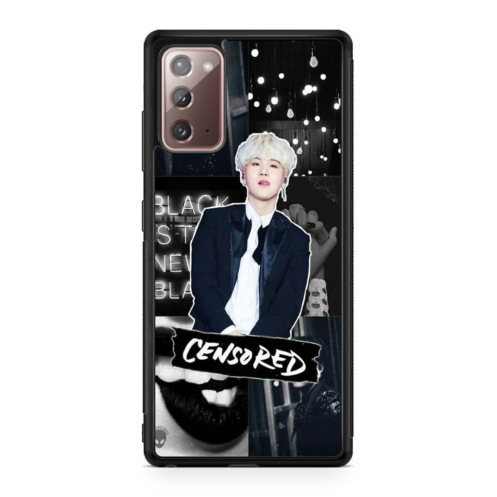 Min Yoongi 2 Galaxy Note 20 Case