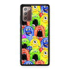 Monster Watercolor Art Galaxy Note 20 Case