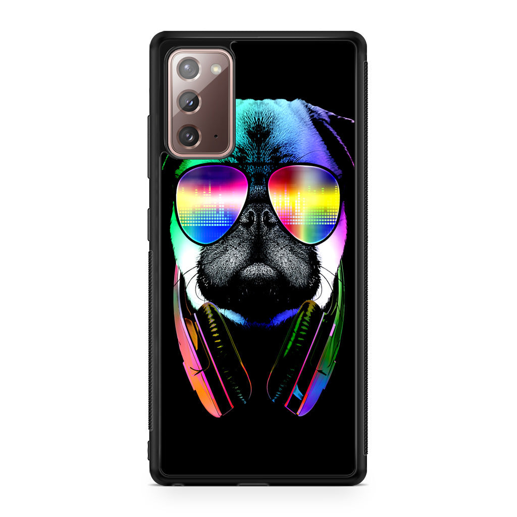 Music Lover Pug V Galaxy Note 20 Case