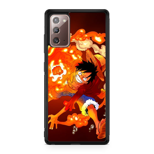 One Piece Luffy Red Hawk Galaxy Note 20 Case