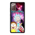 Rick And Morty Nebula Space Galaxy Note 20 Case