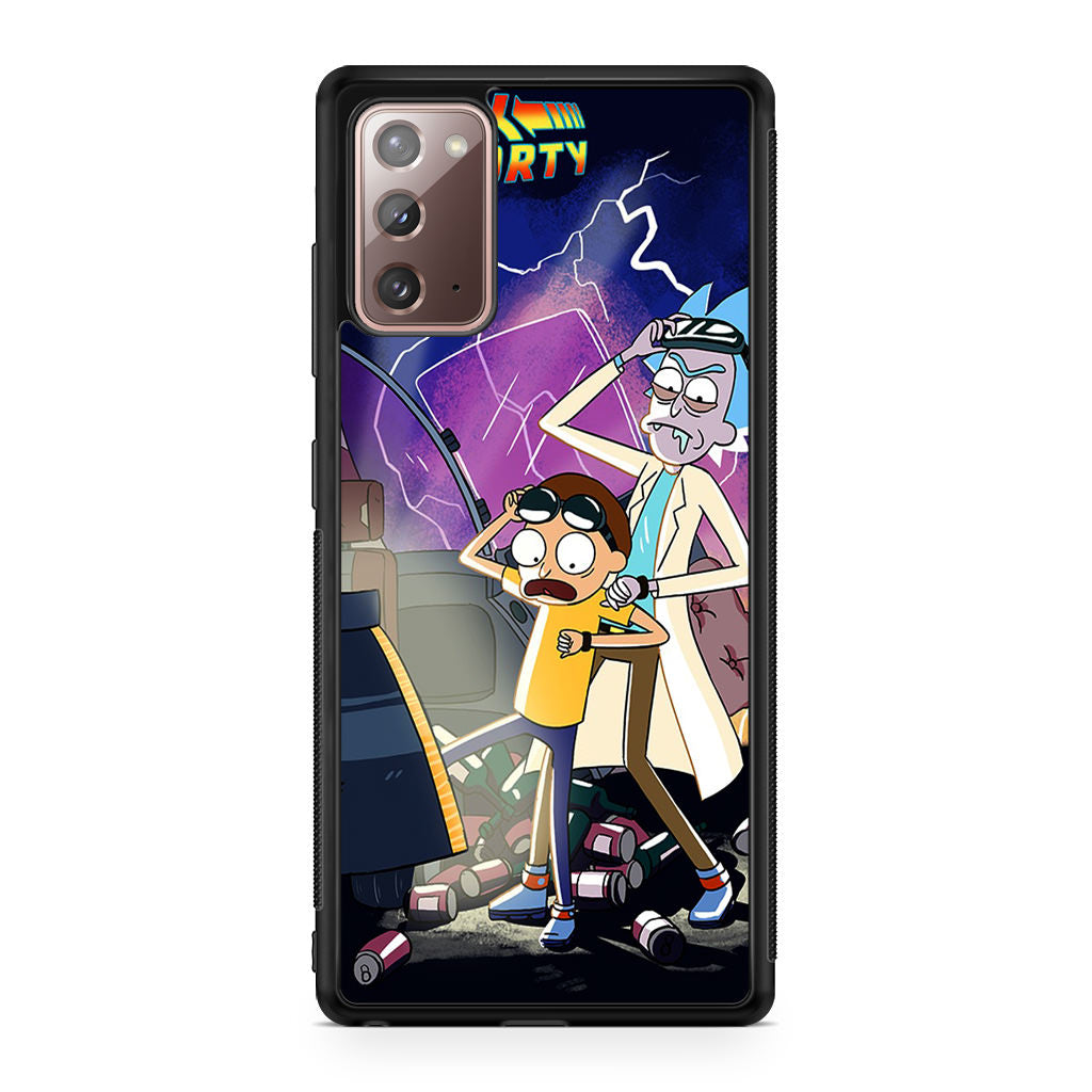 Rick And Morty Back To The Future Galaxy Note 20 Case
