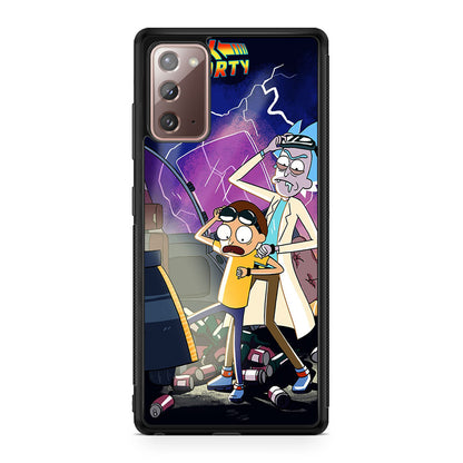 Rick And Morty Back To The Future Galaxy Note 20 Case