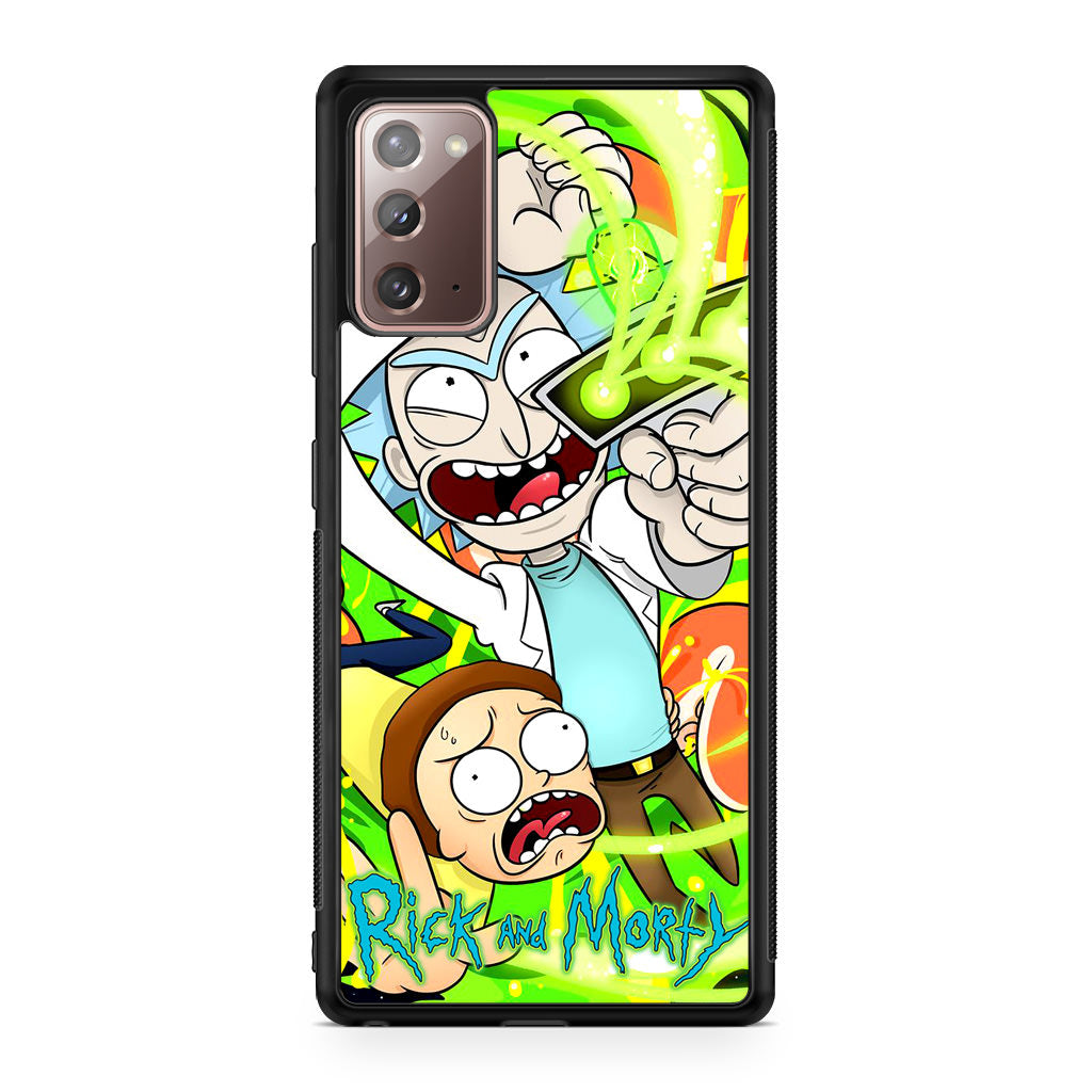 Rick And Morty Shoot Portal Gun Galaxy Note 20 Case