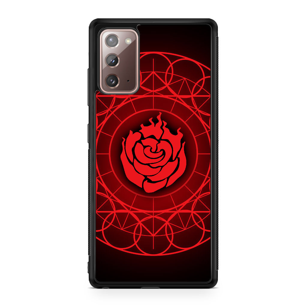 Ruby Rose Symbol RWBY Galaxy Note 20 Case